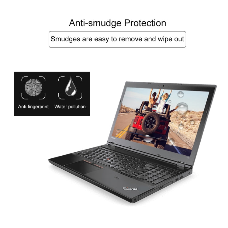 9H Surface Hardness Full Screen Tempered Glass Film for Lenovo ThinkPad L570 15.6 inch by buy2fix