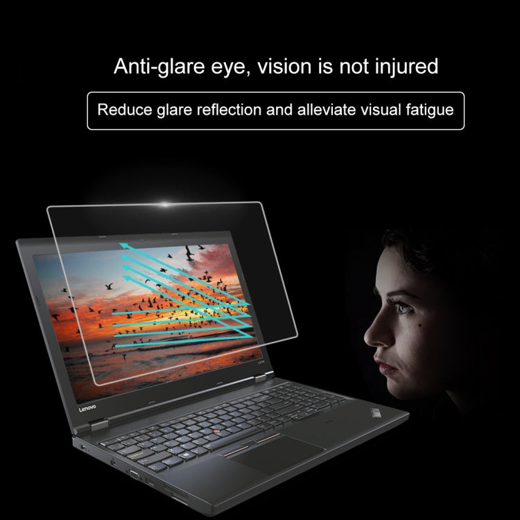 9H Surface Hardness Full Screen Tempered Glass Film for Lenovo ThinkPad L570 15.6 inch by buy2fix
