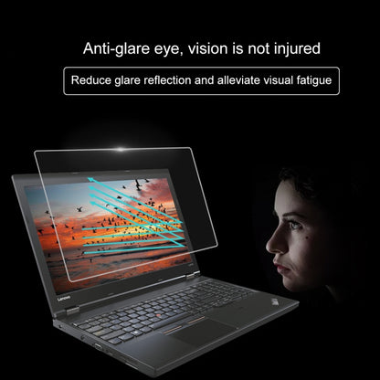 9H Surface Hardness Full Screen Tempered Glass Film for Lenovo ThinkPad L570 15.6 inch by buy2fix