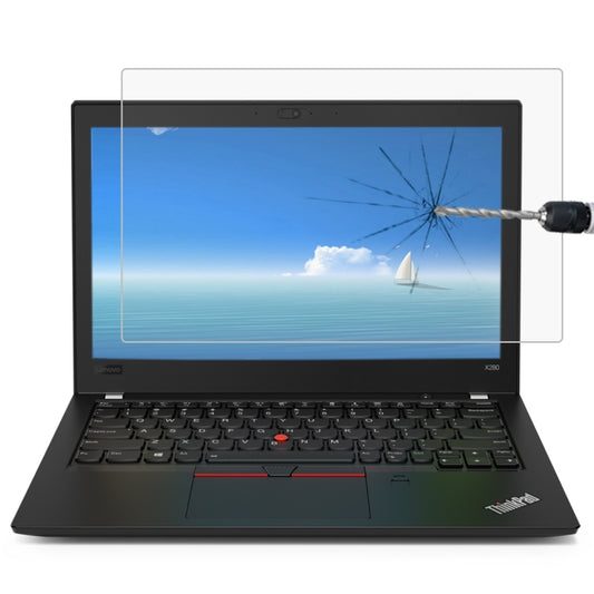 0.4mm 9H Surface Hardness Full Screen Tempered Glass Film for Lenovo ThinkPad X280 12.5 inch - Screen Protection Film by buy2fix | Online Shopping UK | buy2fix