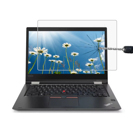 Film De Verre Trempé Plein Écran De Dureté De Surface De 0,4 Mm 9H Pour Lenovo ThinkPad X380 Yoga 13,3 Pouces