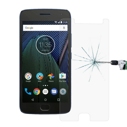 For Motorola Moto G5 Plus 0.26mm 9H Surface Hardness Explosion-proof Non-full Screen Tempered Glass Screen Film - Motorola Tempered Glass by DIYLooks | Online Shopping UK | buy2fix