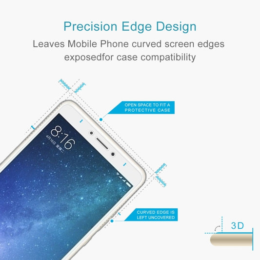 For Xiaomi Mi Max 2 0.3mm 9H Surface Hardness 2.5D Explosion-proof Non-full Screen Tempered Glass Screen Film -  by DIYLooks | Online Shopping UK | buy2fix