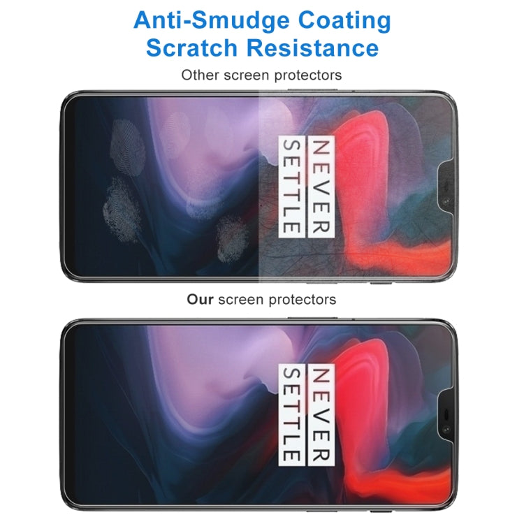 10 PCS 0.26mm 9H 2.5D Tempered Glass Film for OnePlus 6 - OnePlus Tempered Glass by buy2fix | Online Shopping UK | buy2fix