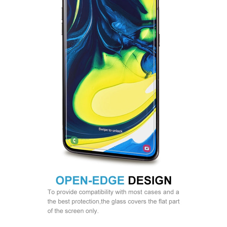 10 PCS 0.26mm 9H 2.5D Tempered Glass Film for Galaxy A80/A90 - Galaxy Tempered Glass by buy2fix | Online Shopping UK | buy2fix