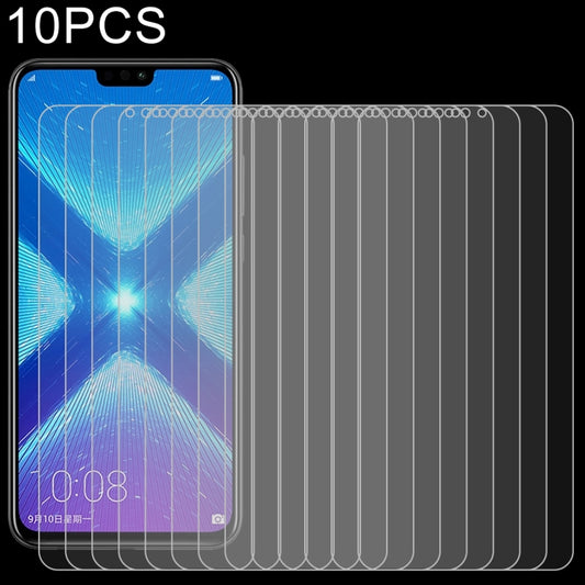 10 PCS 0.26mm 9H 2.5D Explosion-proof Tempered Glass Film for Huawei Honor 8X - Honor Tempered Glass by buy2fix | Online Shopping UK | buy2fix
