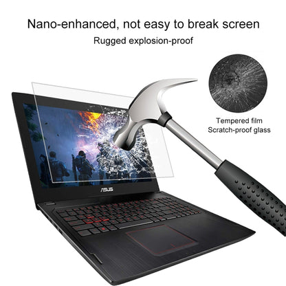 Laptop Screen HD Tempered Glass Protective Film for ASUS ROG GL502VM 15.6 inch by buy2fix