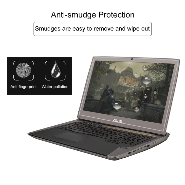 Laptop Screen HD Tempered Glass Protective Film for ASUS ROG GL502VM 15.6 inch by buy2fix
