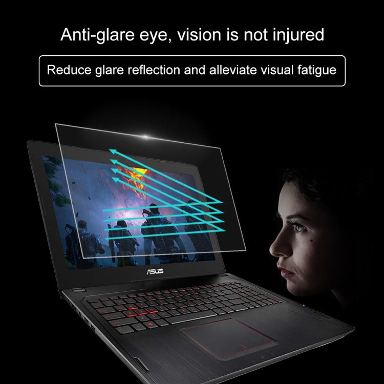 Laptop Screen HD Tempered Glass Protective Film for ASUS ROG GL502VM 15.6 inch by buy2fix