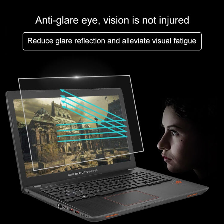 Laptop Screen HD Tempered Glass Protective Film for ASUS ROG GL553VD 15.6 inch by buy2fix
