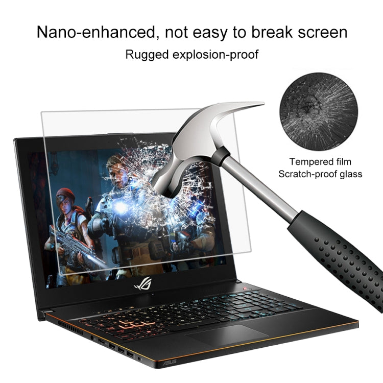 Laptop Screen HD Tempered Glass Protective Film for ASUS ROG GU501 15.6 inch by buy2fix