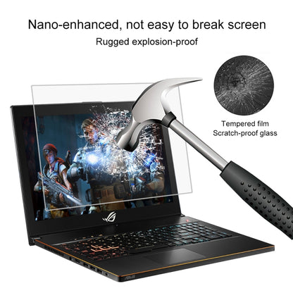 Laptop Screen HD Tempered Glass Protective Film for ASUS ROG GU501 15.6 inch by buy2fix