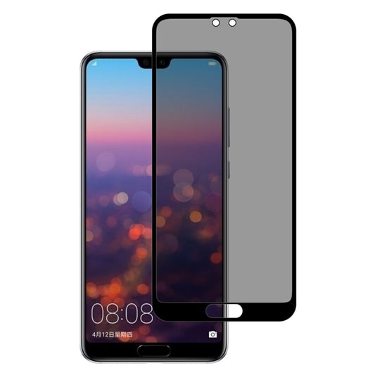 Full Cover Anti-spy Tempered Glass Film for Huawei P20 Pro - Huawei Tempered Glass by buy2fix | Online Shopping UK | buy2fix
