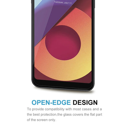 For LG Q6+ 0.26mm 9H Surface Hardness 2.5D Curved Edge Tempered Glass Screen Protector - LG Tempered Glass by DIYLooks | Online Shopping UK | buy2fix