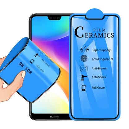 2.5D Full Glue Full Cover Ceramics Film for Huawei P20 Lite / Nova 3e - Huawei Tempered Glass by buy2fix | Online Shopping UK | buy2fix