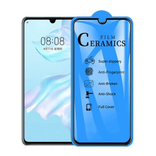 2.5D Full Glue Full Cover Ceramics Film for Huawei P30 Lite - Huawei Tempered Glass by buy2fix | Online Shopping UK | buy2fix