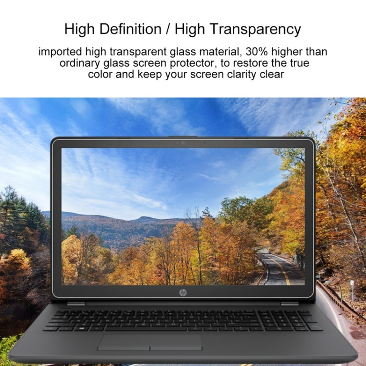Laptop Screen HD Tempered Glass Protective Film for HP 255 G6 Notebook PC (ENERGY STAR) 15.6 inch by buy2fix