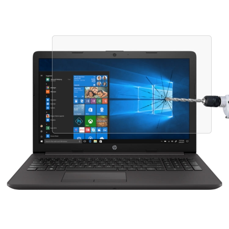 Laptop Screen HD Tempered Glass Protective Film for HP 255 G7 Notebook PC 15.6 inch by buy2fix