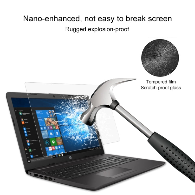 Laptop Screen HD Tempered Glass Protective Film for HP 255 G7 Notebook PC 15.6 inch by buy2fix