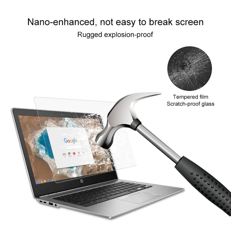 Laptop Screen HD Tempered Glass Protective Film for HP Chromebook 13 G1 (ENERGY STAR) 13.3 inch by buy2fix