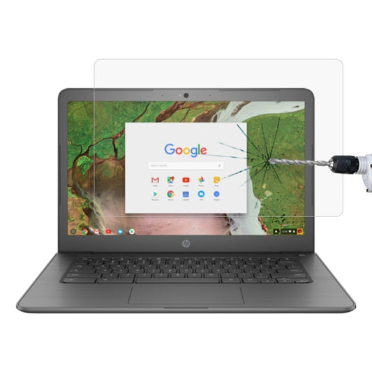 Laptop Screen HD Tempered Glass Protective Film for HP Chromebook 14 G5 14 inch by buy2fix