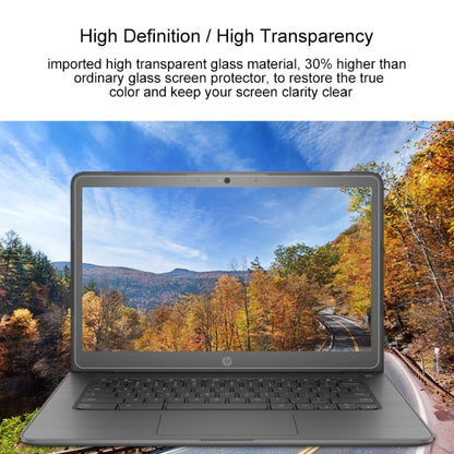 Laptop Screen HD Tempered Glass Protective Film for HP Chromebook 14 G5 14 inch by buy2fix