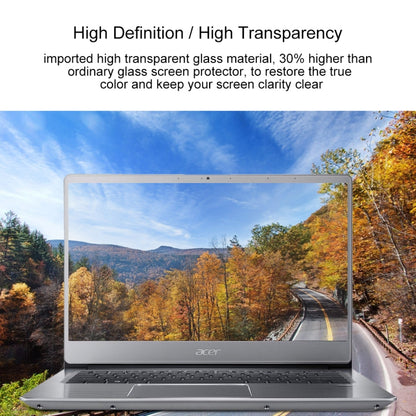 Laptop Screen HD Tempered Glass Protective Film for Acer Swift 3 Laptop - SF314-54-524Y 14 inch by buy2fix