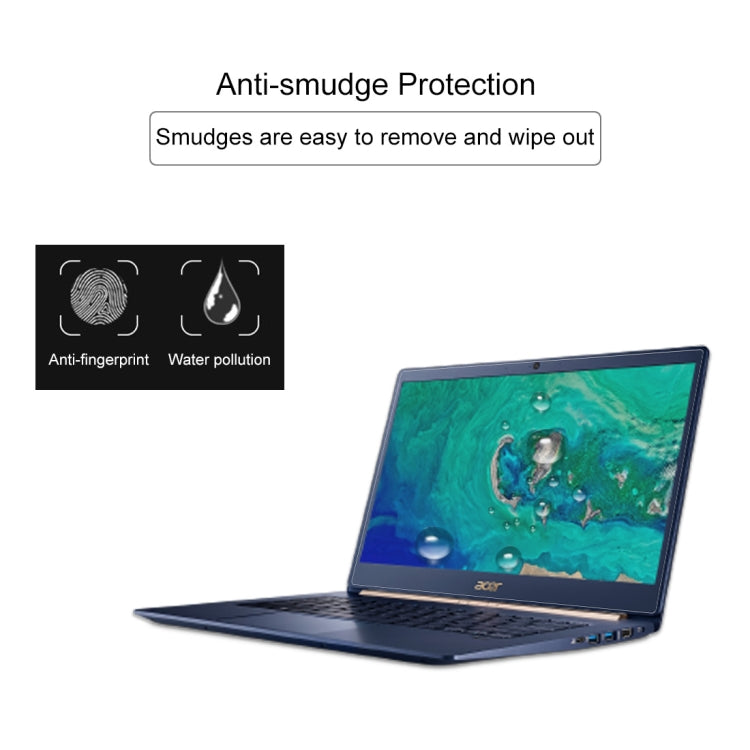Laptop Screen HD Tempered Glass Protective Film for Acer Swift 5 Laptop - SF514-52T-82WQ 14 inch by buy2fix