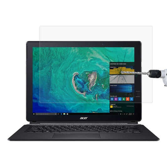 Laptop Screen HD Tempered Glass Protective Film for Acer Switch 7 Laptop Black Edition - SW713-51GNP-879G 13.3 inch by buy2fix