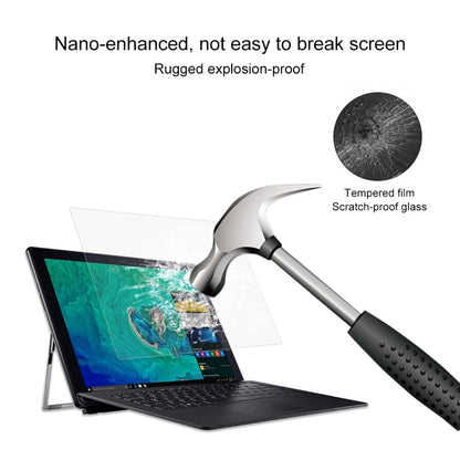 Laptop Screen HD Tempered Glass Protective Film for Acer Switch 7 Laptop Black Edition - SW713-51GNP-879G 13.3 inch by buy2fix