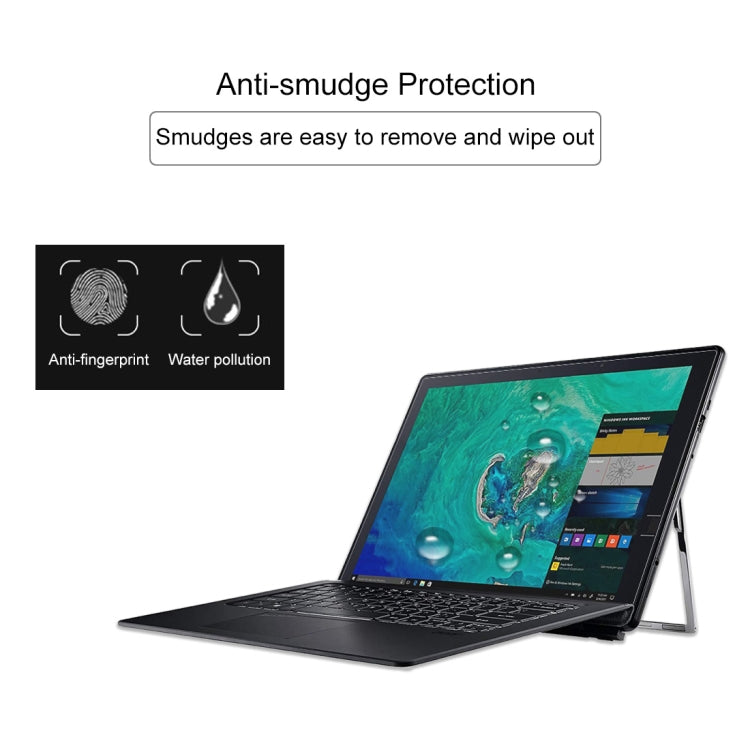 Laptop Screen HD Tempered Glass Protective Film for Acer Switch 7 Laptop Black Edition - SW713-51GNP-879G 13.3 inch by buy2fix