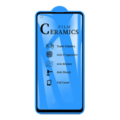 For Samsung Galaxy A21s 2.5D Full Glue Full Cover Ceramics Film - Galaxy Tempered Glass by buy2fix | Online Shopping UK | buy2fix