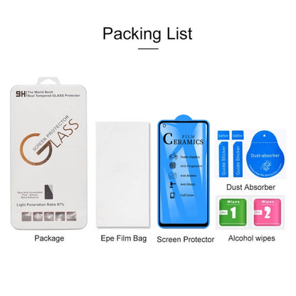 For Samsung Galaxy A21s 2.5D Full Glue Full Cover Ceramics Film - Galaxy Tempered Glass by buy2fix | Online Shopping UK | buy2fix