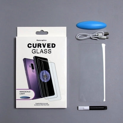 For Samsung Galaxy Note20 Ultra 9H 3D Full Screen UV Liquid Curved Tempered Glass - Galaxy Tempered Glass by buy2fix | Online Shopping UK | buy2fix