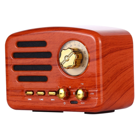 Angel MA-1500 Retro Bluetooth HiFi Radio Speaker with Colorful LED Light, Support USB & FM & 3.5mm Aux - Mini Speaker by buy2fix | Online Shopping UK | buy2fix