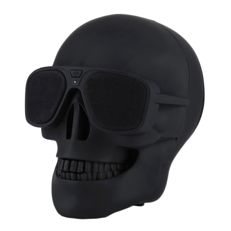 Sunglasses Skull Bluetooth Stereo Speaker, for iPhone, Samsung, HTC, Sony and other Smartphones (Black) - Desktop Speaker by buy2fix | Online Shopping UK | buy2fix