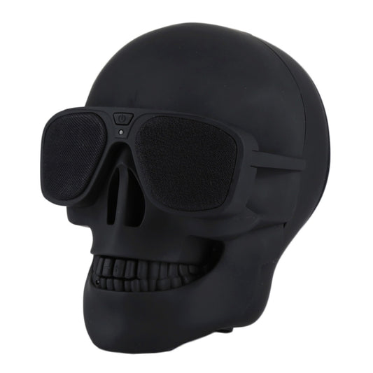Sunglasses Skull Bluetooth Stereo Speaker, for iPhone, Samsung, HTC, Sony and other Smartphones (Black) - Desktop Speaker by buy2fix | Online Shopping UK | buy2fix
