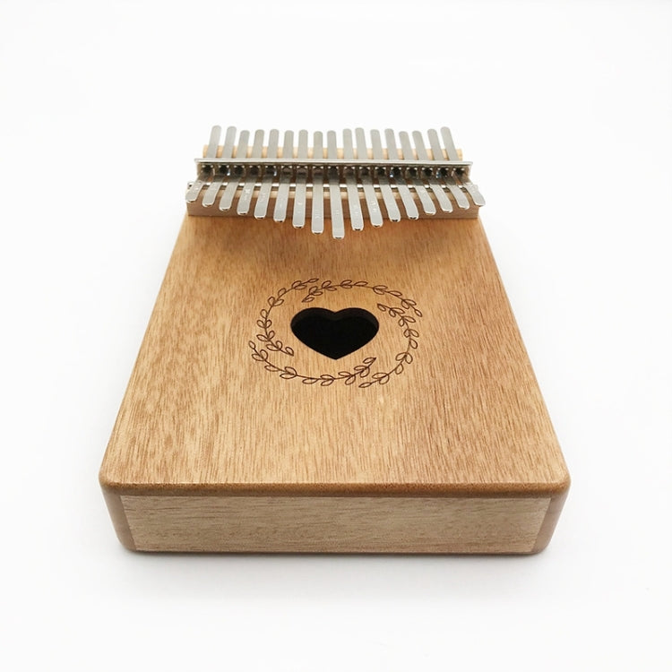 17 Tone Mahogany Wood Thumb Piano Kalimba - Keyboard Accessories by buy2fix | Online Shopping UK | buy2fix