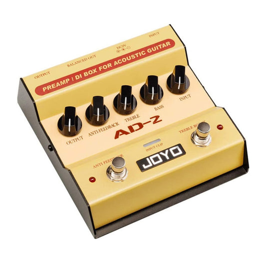 JOYO AD-2 Acoustic Guitar Floor Preamp DI - Guitar Tuner Accessories by JOYO | Online Shopping UK | buy2fix