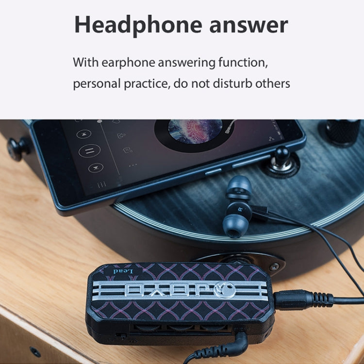 JOYO JA-03 SuperLead Mini Portable Electric Guitar Effector - Guitar Tuner Accessories by JOYO | Online Shopping UK | buy2fix