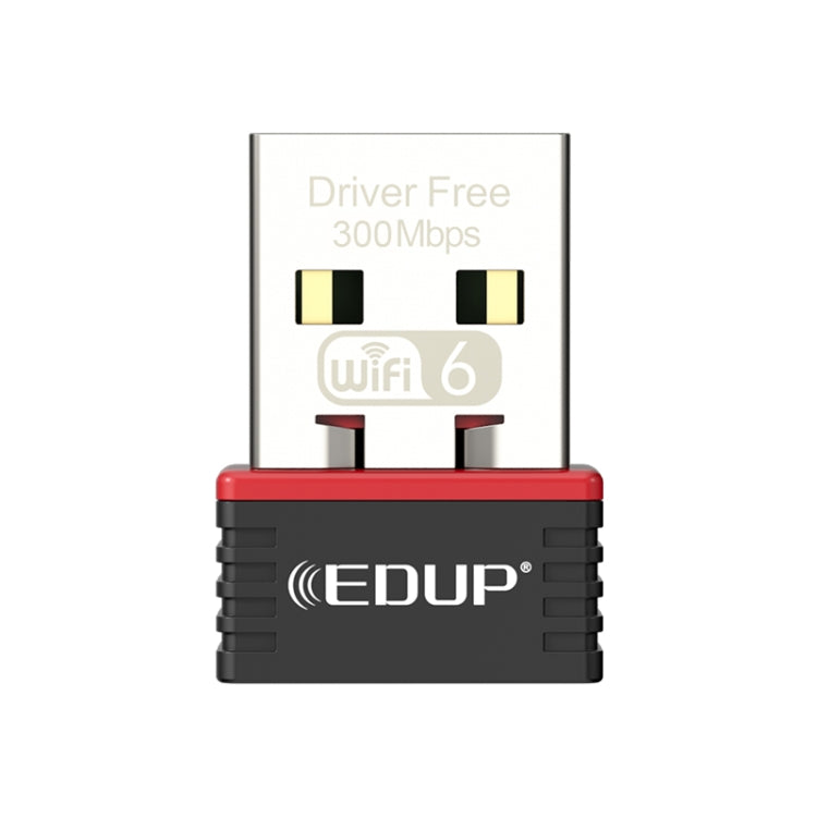 EDUP EP-AX300 300Mbps WiFi6 USB Free Drive Network Adapter - USB Network Adapter by EDUP | Online Shopping UK | buy2fix