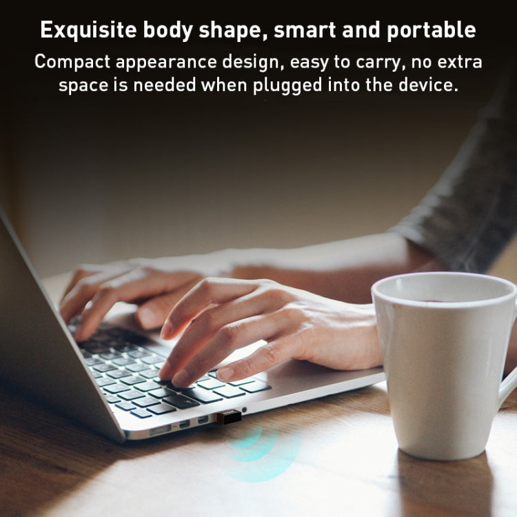 EDUP EP-AX300 300Mbps WiFi6 USB Free Drive Network Adapter - USB Network Adapter by EDUP | Online Shopping UK | buy2fix