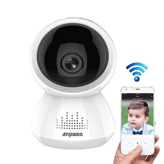 Anpwoo AP005 2.0MP 1080P 1/2.7 inch CMOS HD WiFi IP Camera, Support Motion Detection / Night Vision(White) - Wireless Camera by Anpwoo | Online Shopping UK | buy2fix