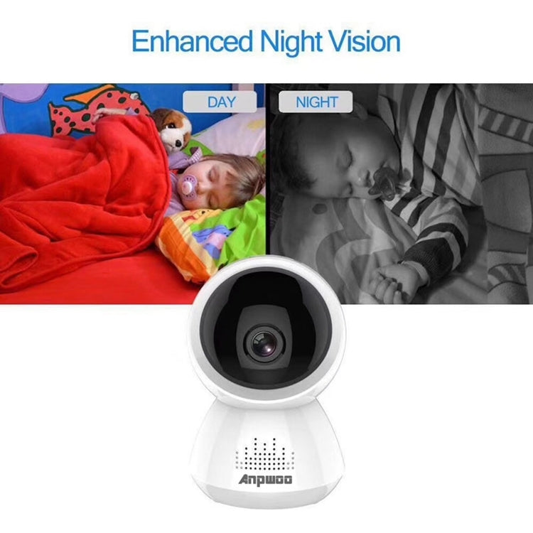 Anpwoo AP005 2.0MP 1080P 1/2.7 inch CMOS HD WiFi IP Camera, Support Motion Detection / Night Vision(White) - Wireless Camera by Anpwoo | Online Shopping UK | buy2fix