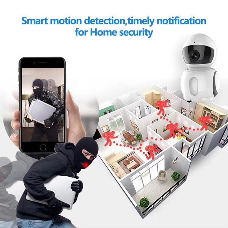 Anpwoo AP006 2.0MP 1080P 1/2.7 inch HD WiFi IP Camera, Support Motion Detection / Night Vision(White) - Wireless Camera by Anpwoo | Online Shopping UK | buy2fix