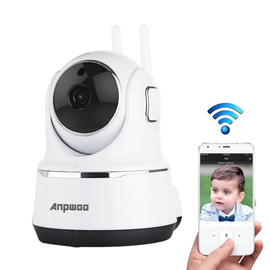 Anpwoo Guardian 2.0MP 1080P 1/3 inch CMOS HD WiFi IP Camera, Support Motion Detection / Night Vision(White) - Wireless Camera by Anpwoo | Online Shopping UK | buy2fix