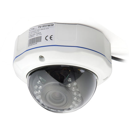 TV-537H5/IP AF POE H.264++ 5MP IP Dome Camera Auto Focus 4x Zoom 2.8-12MM Lens Surveillance Cameras(White) - Dome Camera by buy2fix | Online Shopping UK | buy2fix