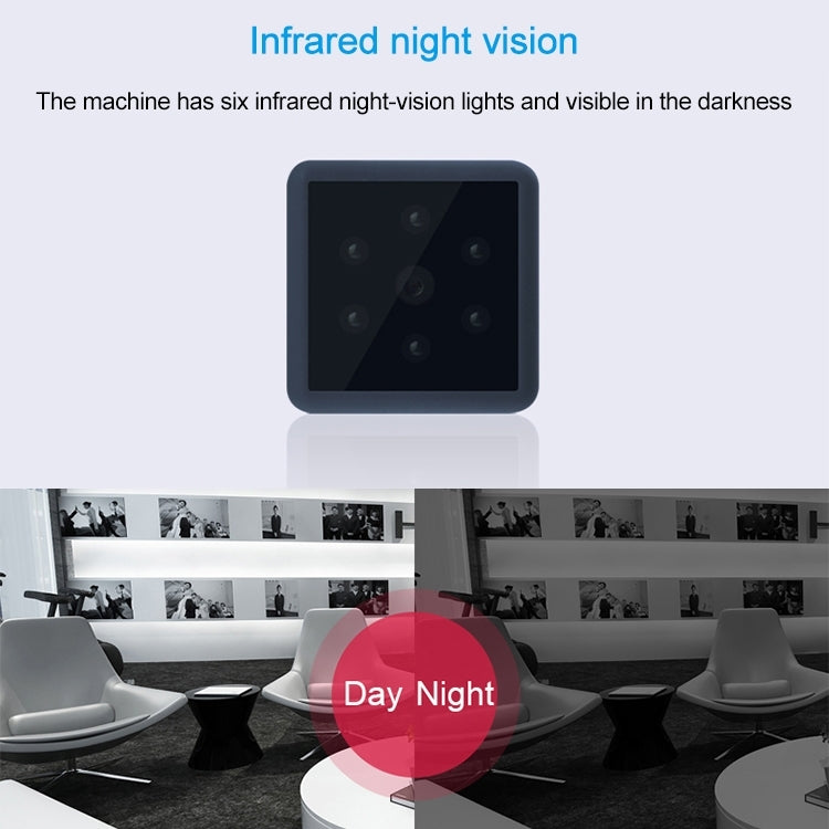 MD25 1080P Wearable Smart HD Camera Wireless Sport Camera, Support Infrared Night Vision / Motion Detection / TF Card - Mini Camera by buy2fix | Online Shopping UK | buy2fix