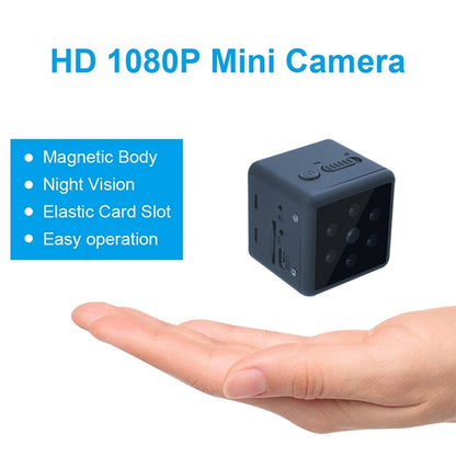 MD25 1080P Wearable Smart HD Camera Wireless Sport Camera, Support Infrared Night Vision / Motion Detection / TF Card - Mini Camera by buy2fix | Online Shopping UK | buy2fix