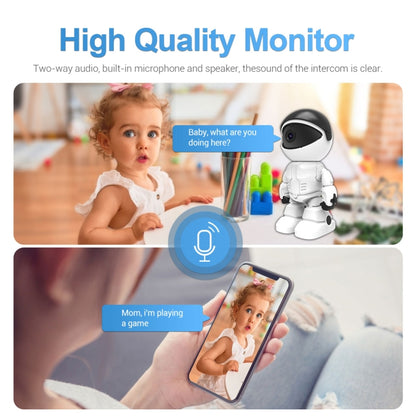 ESCAM PT205 HD 1080P Robot WiFi IP Camera, Support Motion Detection / Night Vision, IR Distance: 10m, EU Plug - Wireless Camera by ESCAM | Online Shopping UK | buy2fix